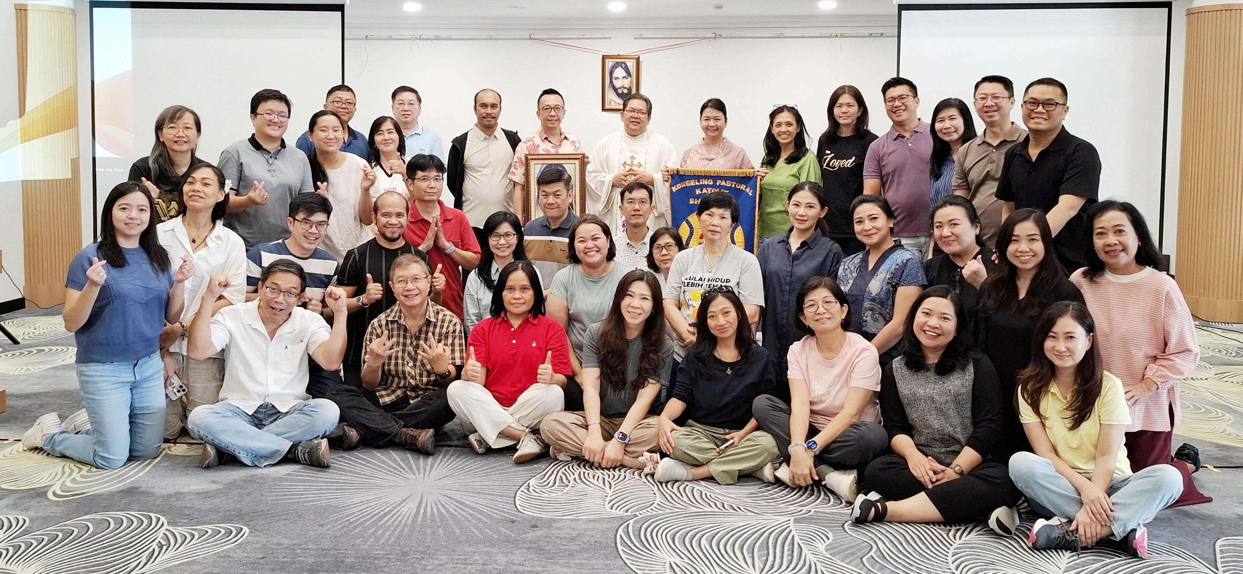 Kursus Konseling Pastoral Katolik Angkatan XXVIII PPKKPS diakhiri dengan Retret PLB